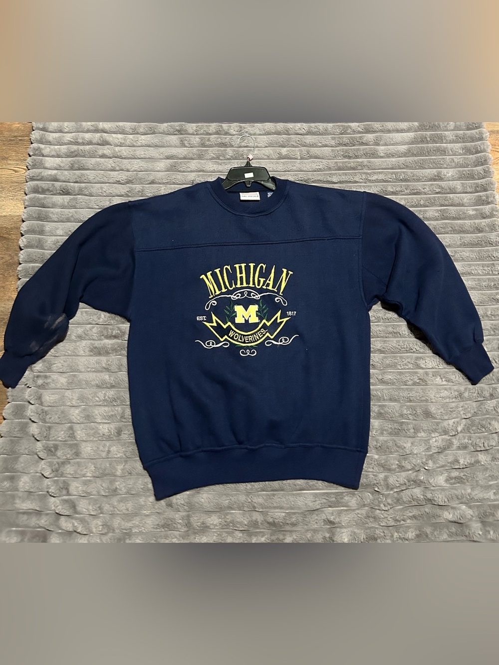 Vintage Crable Sportswear Michigan Wolverines embroidered Sweatshirt